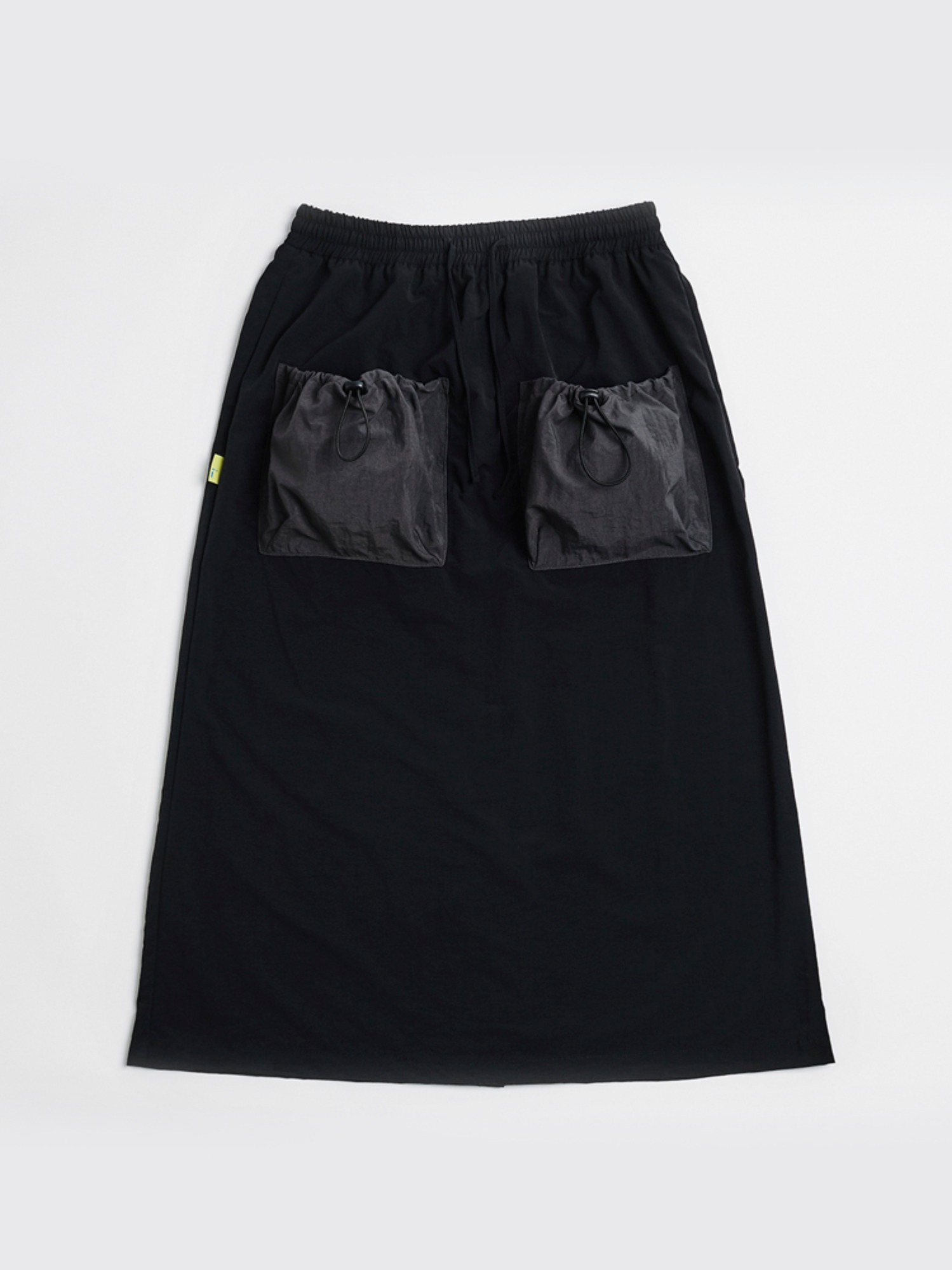 2 Pockets Skirt (Black &amp; Charcoal)