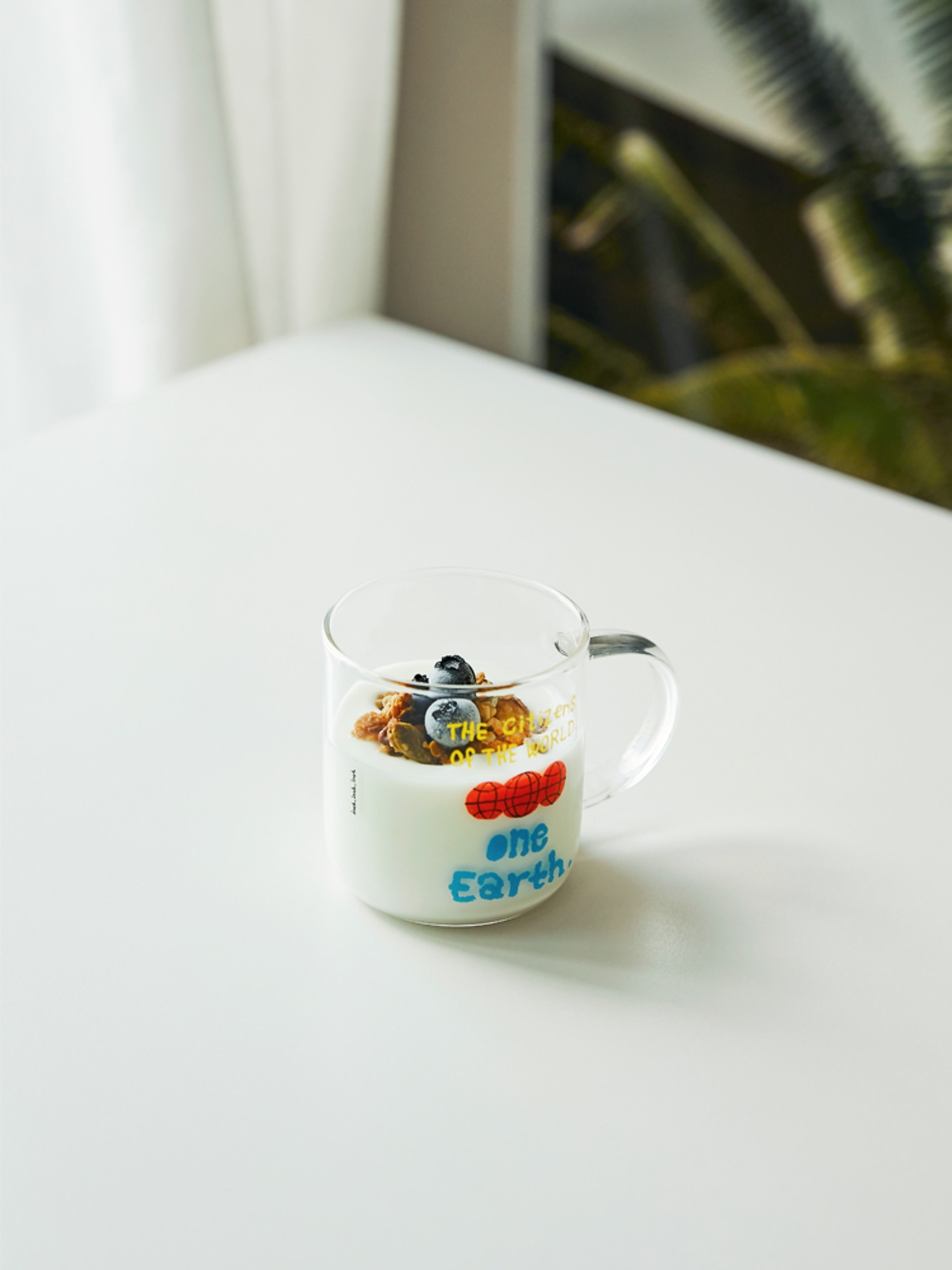 One Earth glass cup (190ml)