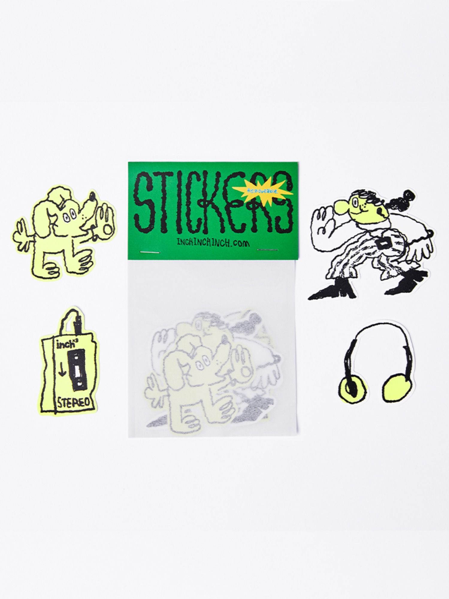 [재입고] Drawing Sticker Pack (Removeable)