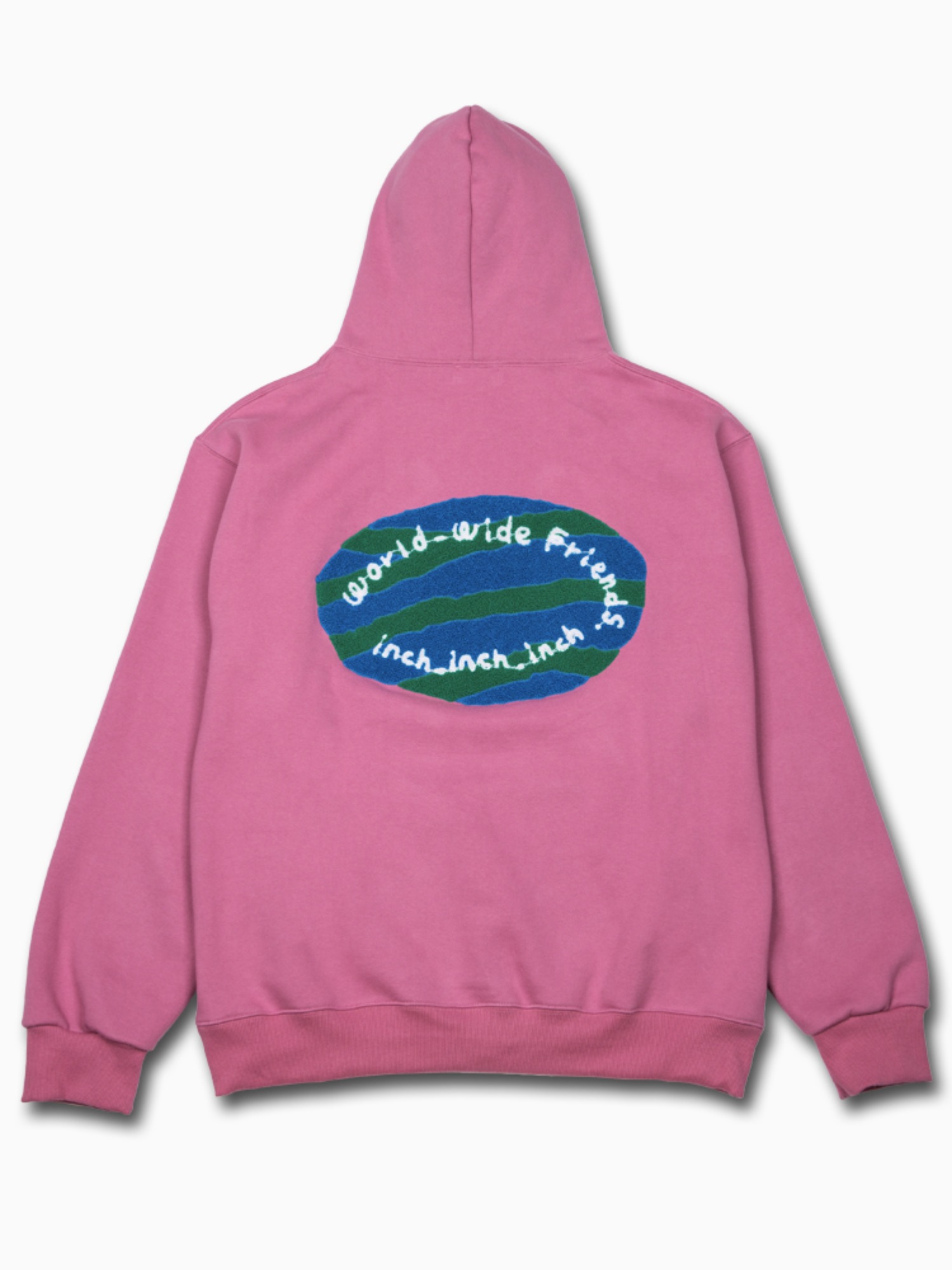 Special Edittion [Tone down Pink] world_wide_friends_hoodie