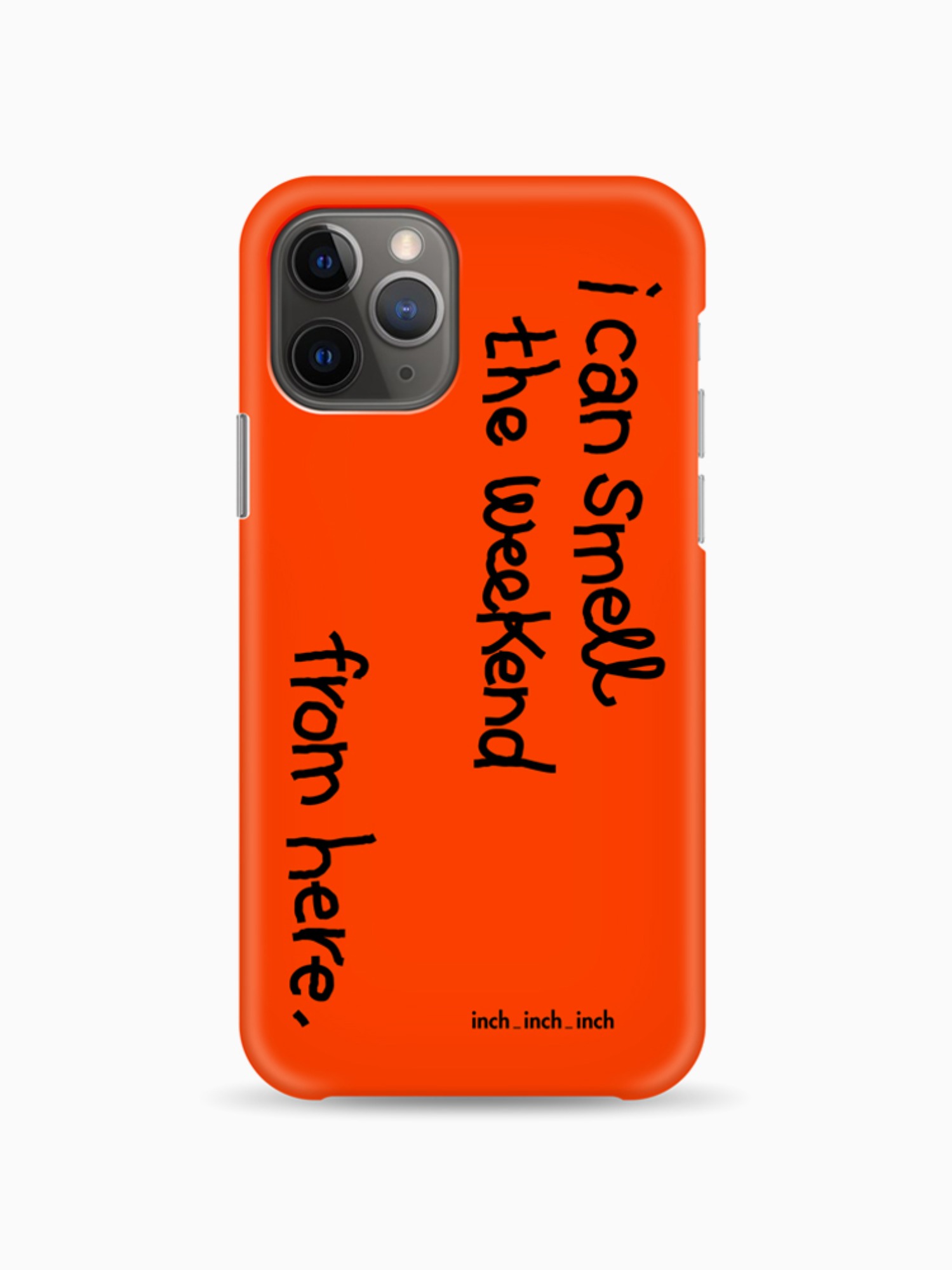 [아이폰14 입고]Weekend Smell Phone Case (orange)