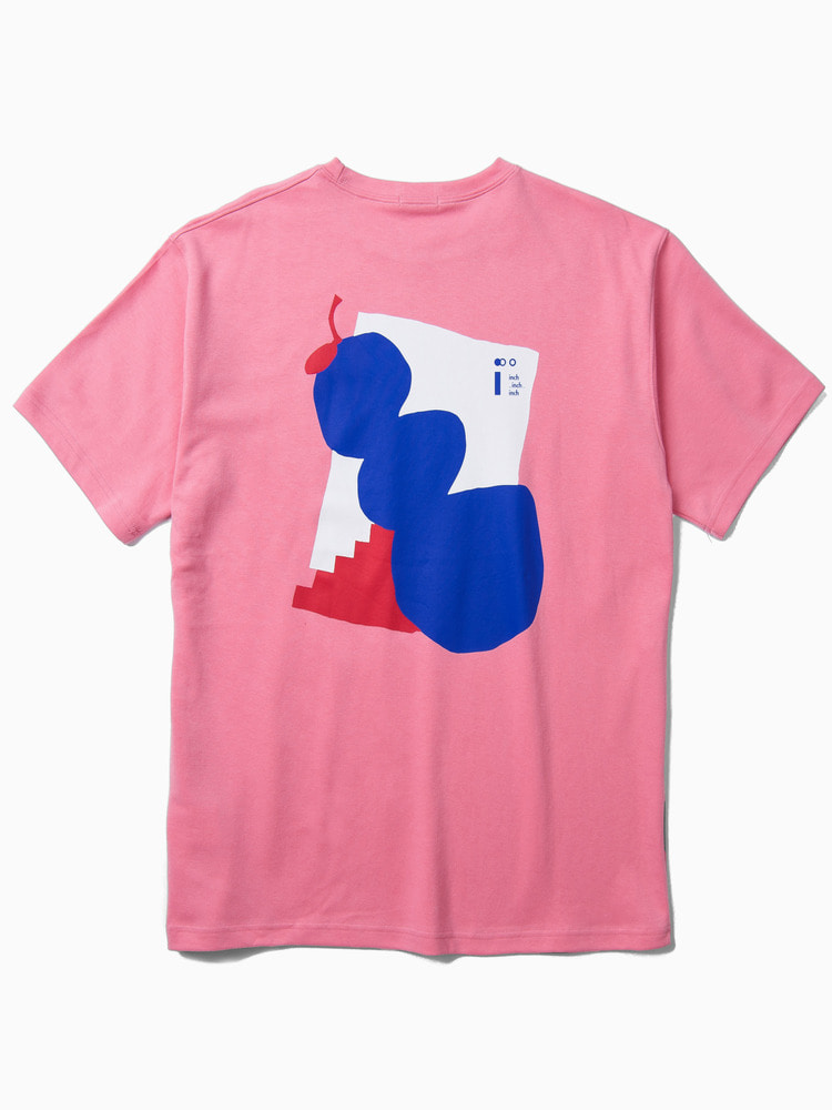Sunday Inch T shirt Pink (OPEN SALE)